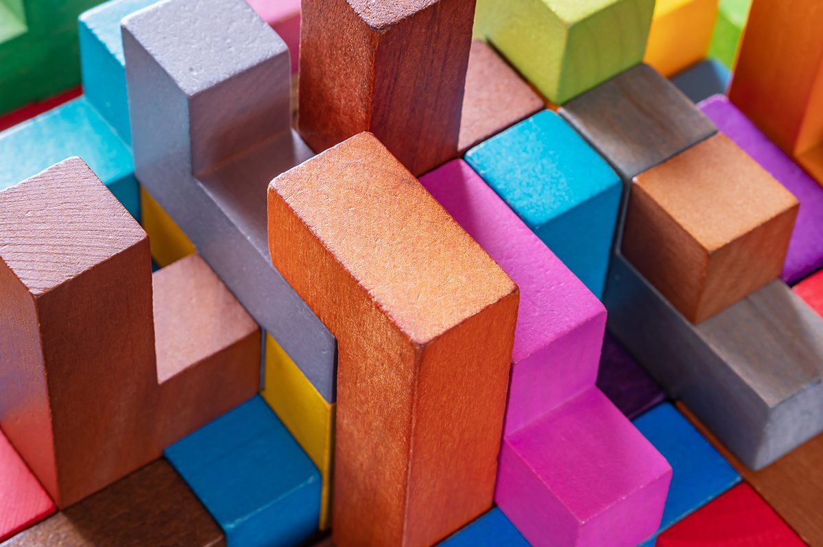 colorful building blocks