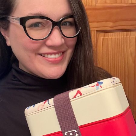 Ann Ditlow and bento box